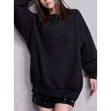 ブラック | Symmetry GYDAロゴembossトップス | GYDA