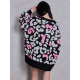 ラメGレオパードニットカーディガン | GYDA | 詳細画像13