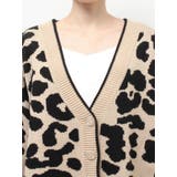 ラメGレオパードニットカーディガン | GYDA | 詳細画像22