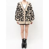 ラメGレオパードニットカーディガン | GYDA | 詳細画像26