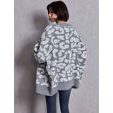 ラメGレオパードニットカーディガン | GYDA | 詳細画像8