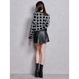 Argyll patternミニシャギーニットカーディガン | GYDA | 詳細画像6