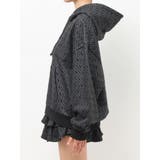 GG chain glitter print BIGパーカー | GYDA | 詳細画像21 