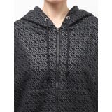 GG chain glitter print BIGパーカー | GYDA | 詳細画像23 