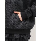 GG chain glitter print BIGパーカー | GYDA | 詳細画像25 