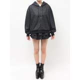 GG chain glitter print BIGパーカー | GYDA | 詳細画像28 