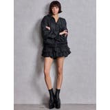 GG chain glitter print BIGパーカー | GYDA | 詳細画像6 