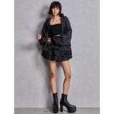 GG chain glitter print BIGパーカー | GYDA | 詳細画像9 