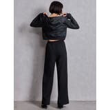 GG chain glitter print shortパーカー | GYDA | 詳細画像9 