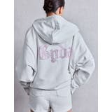 NEW BACK GYDAラインストーンラメパーカー | GYDA | 詳細画像21 