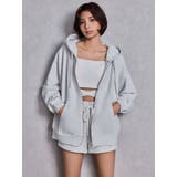 NEW BACK GYDAラインストーンラメパーカー | GYDA | 詳細画像24 