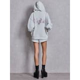 NEW BACK GYDAラインストーンラメパーカー | GYDA | 詳細画像29 