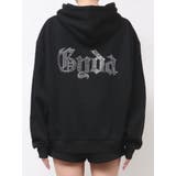 NEW BACK GYDAラインストーンラメパーカー | GYDA | 詳細画像32 