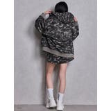 NEW BACK GYDAラインストーンラメパーカー | GYDA | 詳細画像6