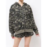 NEW BACK GYDAラインストーンラメパーカー | GYDA | 詳細画像9