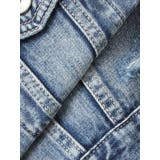 Symmery GYDA EMBOSSノーカラーデニムショートブルゾン | GYDA | 詳細画像36