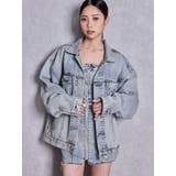 Symmetry GYDA bijou BIGデニムGジャン | GYDA | 詳細画像3 