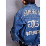 ブルー | Symmetry GYDA bijou BIGデニムGジャン | GYDA