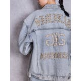 アイスブルー | Symmetry GYDA bijou BIGデニムGジャン | GYDA