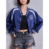 ネイビー | BACK GYDA logo Shortブルゾン | GYDA