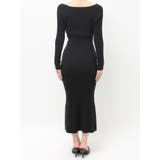 GYDA chain SIDE OPENロングフレアニットワンピース | GYDA | 詳細画像13 