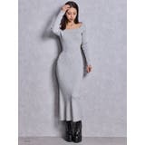 GYDA chain SIDE OPENロングフレアニットワンピース | GYDA | 詳細画像8 