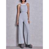 バックZIPテレコロンパース | GYDA | 詳細画像1 