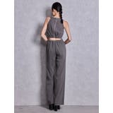 バックZIPテレコロンパース | GYDA | 詳細画像9 