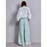 SPARKLEサテンプリーツロンパース | GYDA | 詳細画像12 