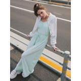 SPARKLEサテンプリーツロンパース | GYDA | 詳細画像13 