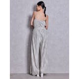 SPARKLEサテンプリーツロンパース | GYDA | 詳細画像3 