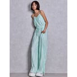 SPARKLEサテンプリーツロンパース | GYDA | 詳細画像6 