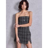 Symmetry GYDAラメツイードワンピース | GYDA | 詳細画像6