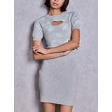 グレー | GG FRONT OPENニットワンピース | GYDA