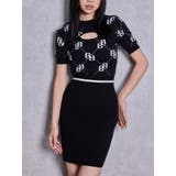 ブラック | GG FRONT OPENニットワンピース | GYDA