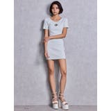 GG bijou MOLDハーフスリーブラメニットワンピース | GYDA | 詳細画像8 