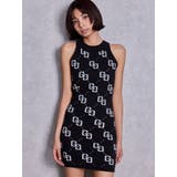 GG glitter quiltingアメスリニットワンピース | GYDA | 詳細画像2