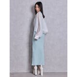 バックオープンジップスリットリブニットロングワンピース | GYDA | 詳細画像13