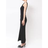 バックオープンジップスリットリブニットロングワンピース | GYDA | 詳細画像15