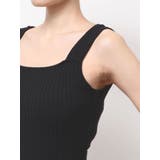 バックオープンジップスリットリブニットロングワンピース | GYDA | 詳細画像18