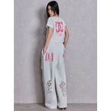 GYDA×DC ダメージSPARKLE LOGOスウェットパンツ | GYDA | 詳細画像5 