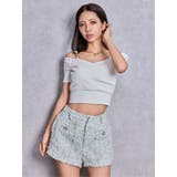 Symmetry GYDAラメツイードショートパンツ | GYDA | 詳細画像3