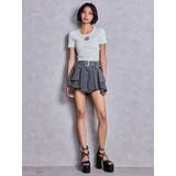 HEM Symmetryメッシュスカートライクショートパンツ | GYDA | 詳細画像5 