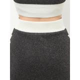 フロントレースアップラメニットスカートライクショートパンツ | GYDA | 詳細画像42 