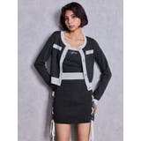 フロントレースアップラメニットスカートライクショートパンツ | GYDA | 詳細画像6 