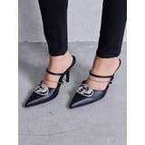 GDビジューMOLDチェーンストラップポインテッドミュール | GYDA | 詳細画像44 