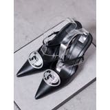 GDビジューMOLDチェーンストラップポインテッドミュール | GYDA | 詳細画像45 