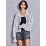 ハイウエストBACK RIPPEDデニムショートパンツ | GYDA | 詳細画像39 