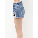 ハイウエストBACK RIPPEDデニムショートパンツ | GYDA | 詳細画像50 