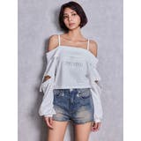 ハイウエストSymmetry GYDA 2WAYラインプリーツデニムパンツ | GYDA | 詳細画像16 